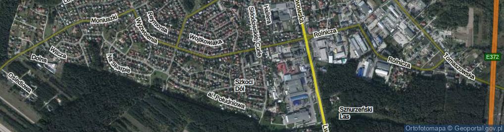 Zdjęcie satelitarne Sowińskiego Józefa, gen. ul.